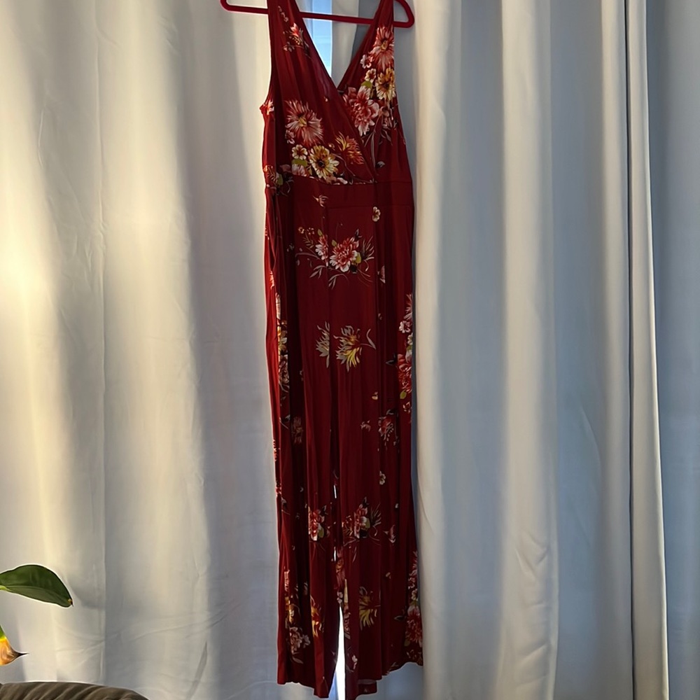 Torrid Floral Jumpsuit